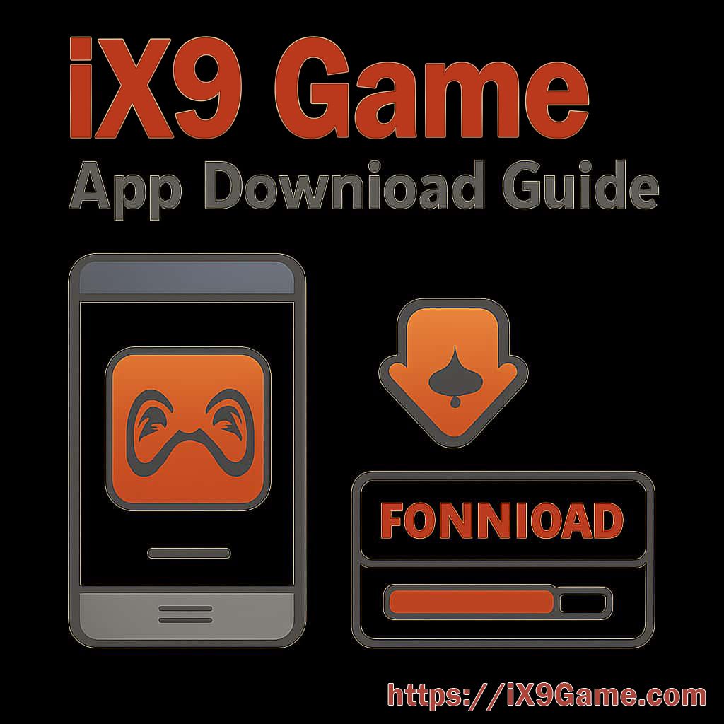 IX9 reference screen for a fresh app installation