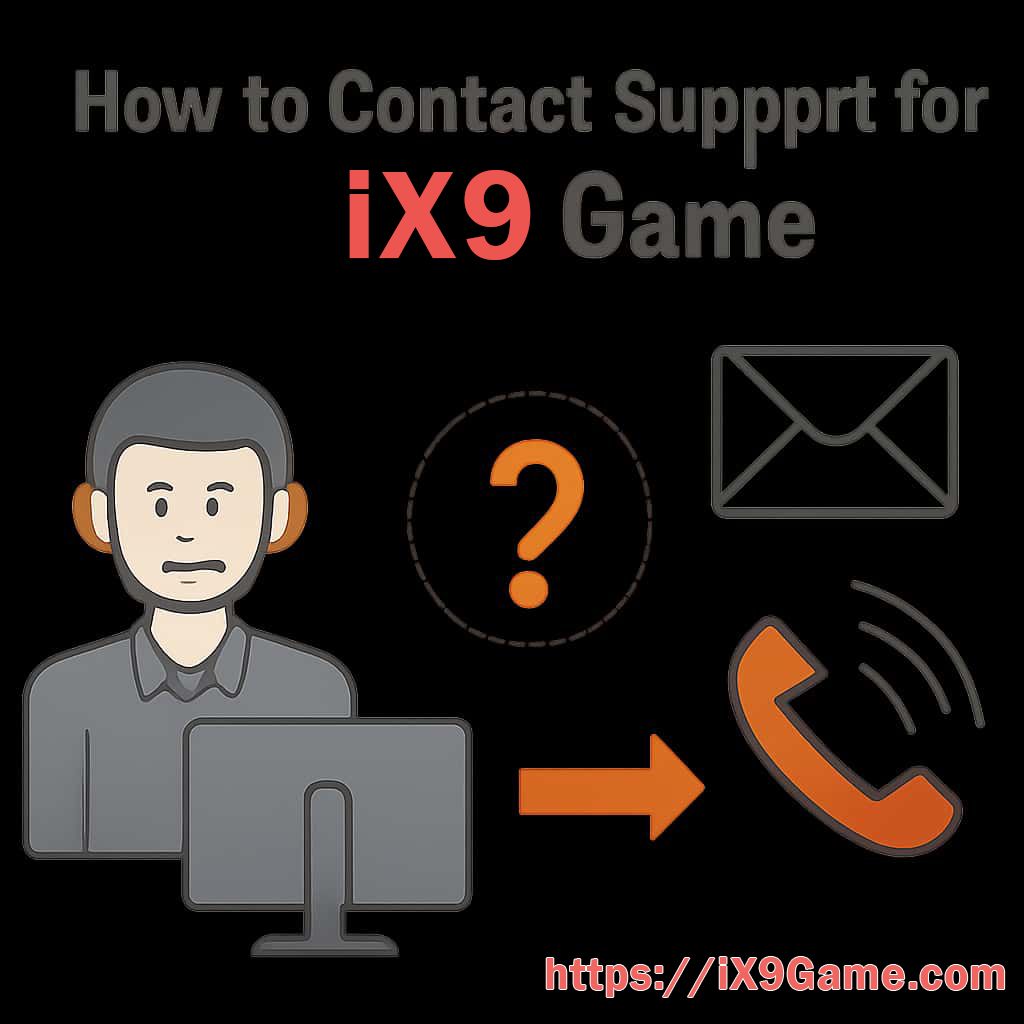 IX9 reference screen for a support request